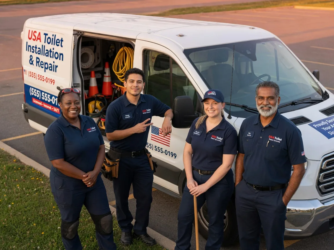 Toilet Installation company in Martinsburg, OH